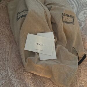 Men’s Size 6 Marverik Gucci Leather Slides